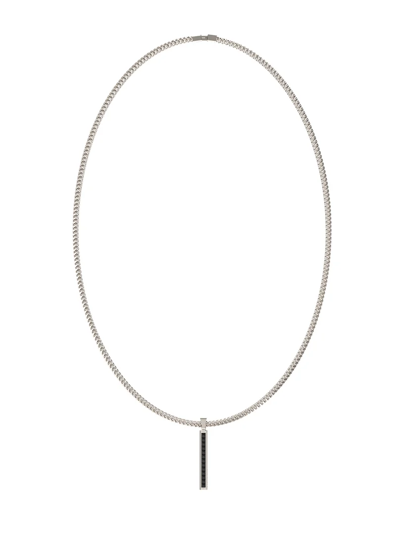GUESS Eclipse Noir Non-Logo Necklace