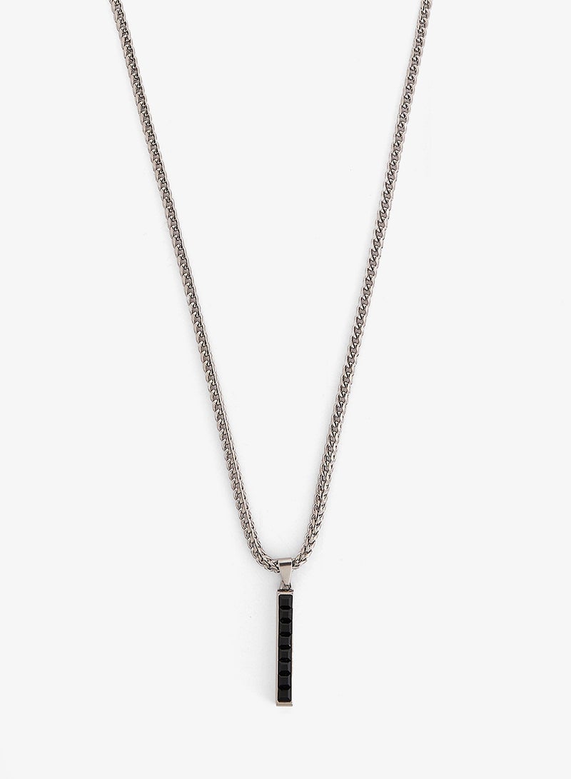 GUESS Eclipse Noir Non-Logo Necklace - Image 2