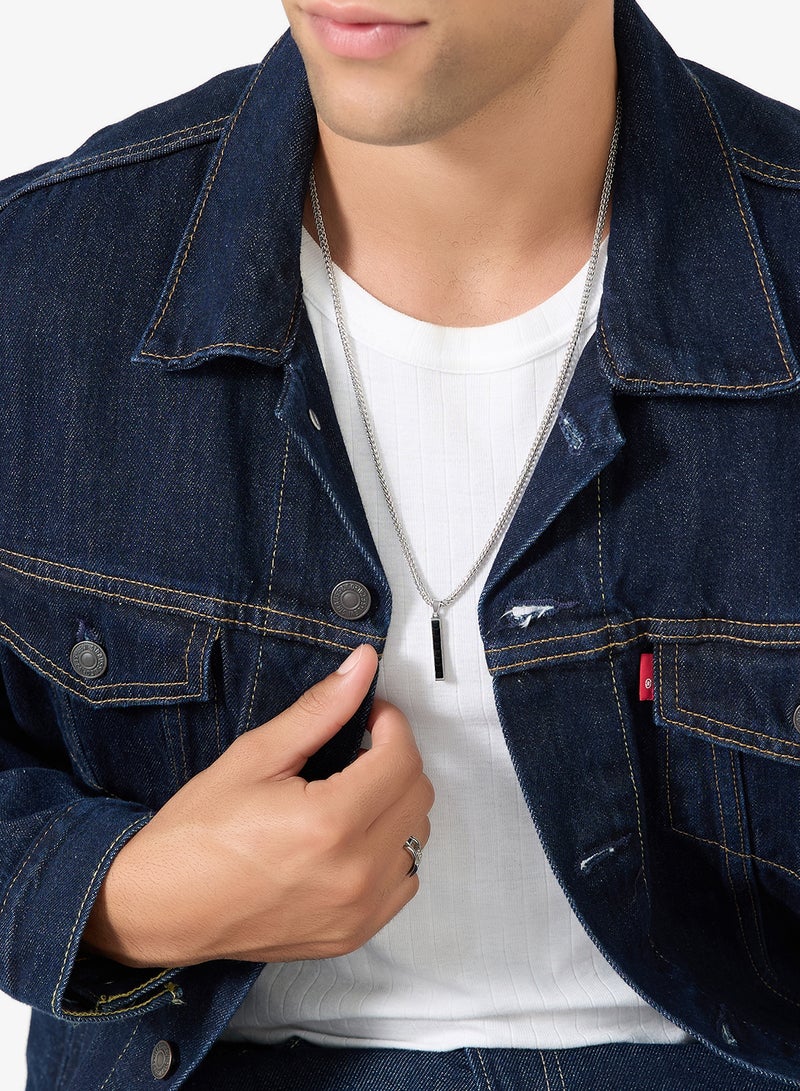 GUESS Eclipse Noir Non-Logo Necklace - Image 5