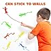 NUOBESTY Sticky Lizards Toys Sticky Gecko Party Favors Goodie Bag Stuffers Stretchy Rubbery Reptile Wall Crawling Gecko Lizards for Kids Novelty Toys Halloween Pinata Filler 20Pcs - Image 4