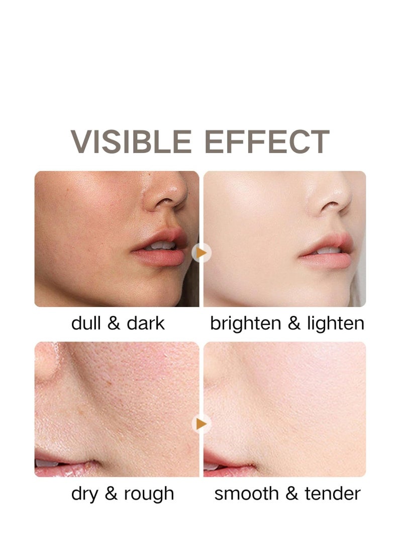 SNMLPM Rice Raw Pulp Face Cream, Anti-Aging and Brightening Face Moisturizer, Brightening Face Cream, Skin Tightening Cream for Face, Anti Wrinkle, High Firming & Deep Nourishing, Smooth, Elasticity 50g - Image 4