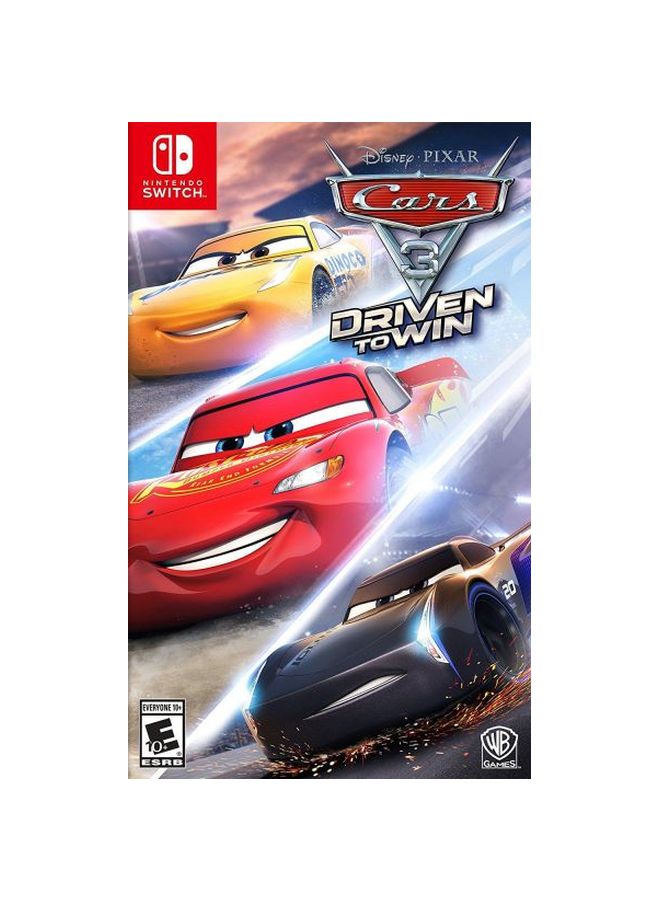 دبليو بي جيمز لعبة الفيديو Cars 3 Driven To Win - (إصدار عالمي) - سباق - nintendo_switch - Image 1