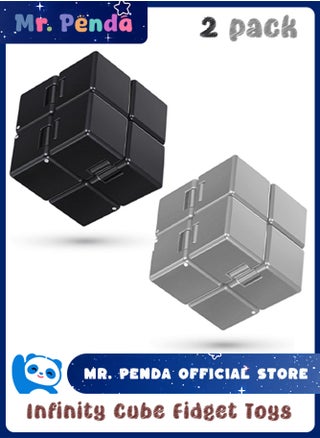 2 Pack Infinity Cube Fidget Toy, Portable Desk Toy for Teens and Adults, Cool Mini Gadget for Fun and Relaxation, Unique Idea That Is Light on the Fingers and Hands - pzsku/Z81DB2D5E93172F1A4987Z/45/_/1737440728/9d983ae9-2603-4a34-a1a5-9161ce218a07