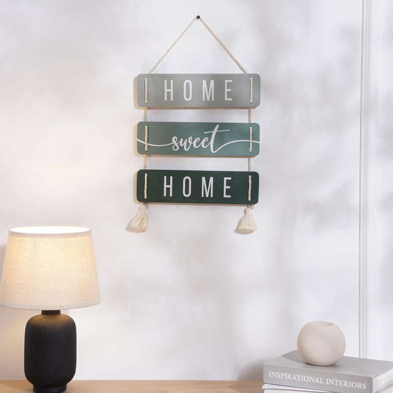 Pan Home تعليق حائط منزل جميل - أخضر - Image 1