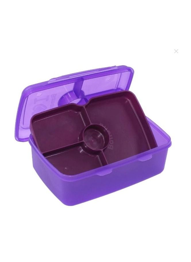 Banana Banana Lunch Box 2L Doreen Dividers - Purple  - Image 2