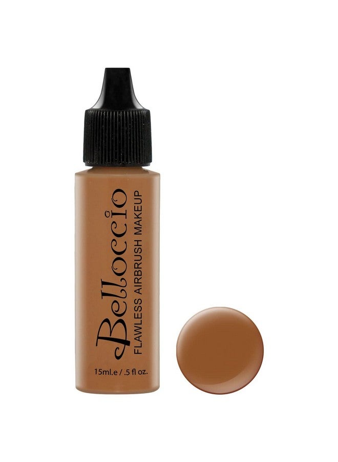 بيلوتشيو كريم أساس S Professional Cosmetic Airbrush Makeup 1/2oz زجاجة بندق متوسط اللون زيتوني داكن - Image 1