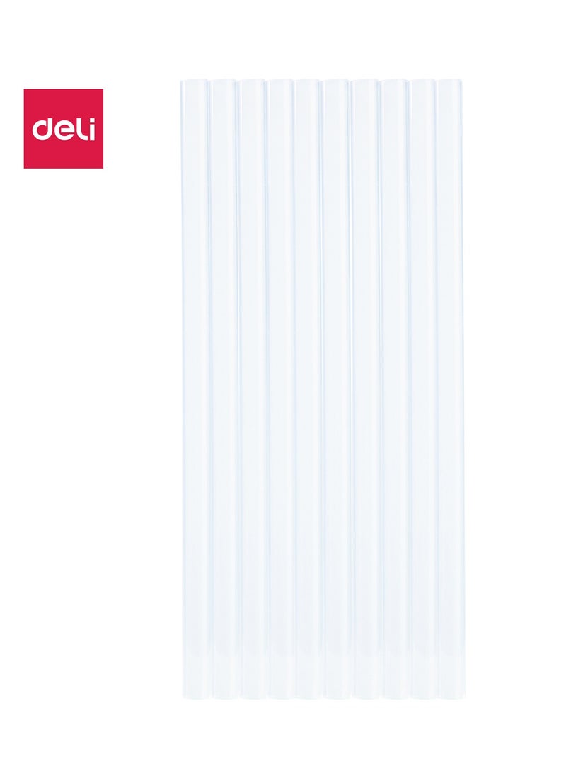 Deli Deli EA29812 Hot Melt Glue Sticks – 10 Pack EVA Adhesive Refills, 15mm x 7mm, Strong Bond, Solvent-Free, High Toughness for Crafts, Repairs & DIY.  - Image 1