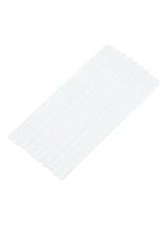 Deli Deli Genius EA29812 STICK UP Hot Melt Glue Sticks, φ7mm x 15cm, Transparent EVA, High Bonding Strength, 10PCS  - Image 2