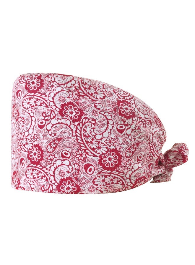 NIBEMINENT Hospital Nurse Scrubs Cap Beautician Scrub Hat Pet Shop Surgery Cap Dentist Cap Doctor Scrub Cap Long Hair Hat Accessories