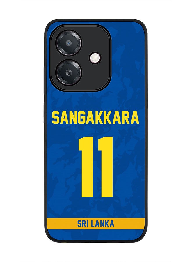 Stylizedd For Oppo A5i Case,Slim fit Camera Protection, Shockproof Thin Phone cover  - Sri lanka Kumar Sangakkara, Jersey No 11