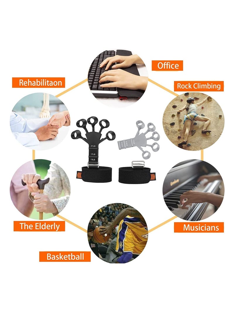 Finger Strengthener, Finger And Hand Strengthener, Grip Strength, Finger Exerciser,Trainer For Men And Women For Wrist Physcial Rehabilitation  - Image 3