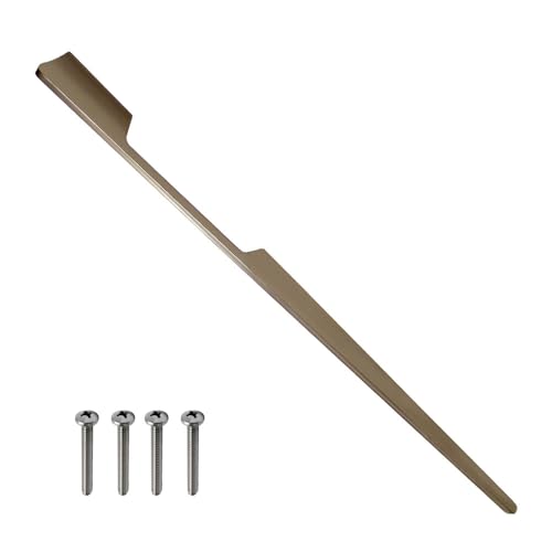 VOLO Aluminium Wardrobe Handle – Elegant Pull Handle for Wardrobe Doors, Cabinet Doors, and Drawers in Kitchen, Office, and Bedroom (Pack of 2 Pieces) (SAC-40 Satin 24 Inch (600mm)) - Image 3