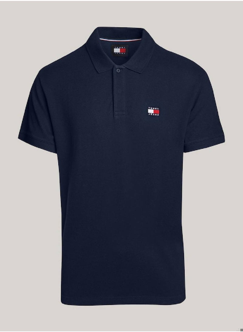 Men's Tommy Badge Regular Fit Polo -  Pure cotton, Blue - pzsku/Z81DB8CB2510C6DF5C1F5Z/45/_/1723744048/32b3dfc9-967f-4d61-ba99-d68760f9d4e0