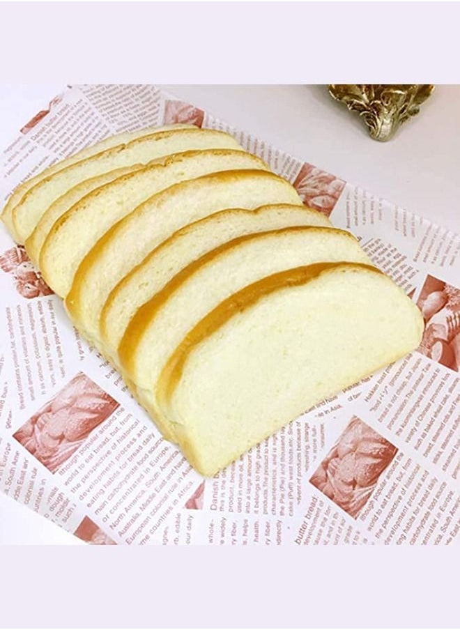 100 Pcs Wax Baking Papers Disposable Oilproof Greaseproof Paper Sheets Square Food Packaging Wax Paper Food Tray Liners for Hamburger Cake Bread Sandwich - pzsku/Z81DB9AE944FF8A9E8A74Z/45/_/1668662144/0f5ea7ee-78b5-40c0-ab02-22a566bba593