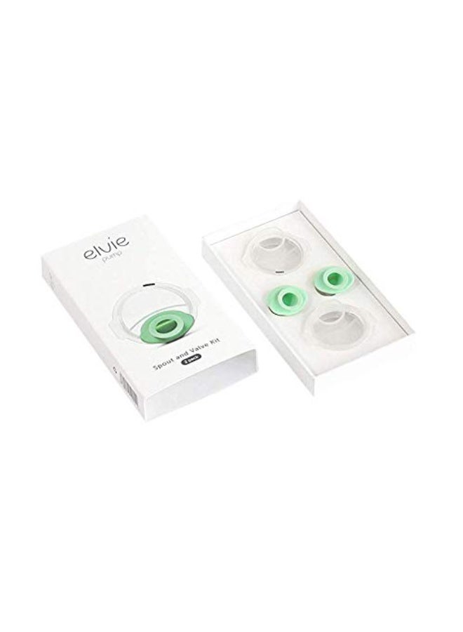 Elvie Breast Pump Valve and Spout Kit Accessories for Breastmilk Storage Pumps Breastfeeding Essentials 2 Pack - Image 4