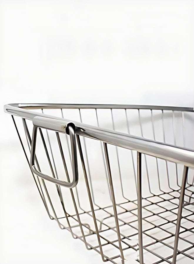 Touchcart Stainless Steel Dish Drying Rack with Drip Tray and Removable Cutlery Organizer, Compact 15x11x5 Inch Kitchen Utensil & Plate Holder for Efficient Countertop Storage - Image 3