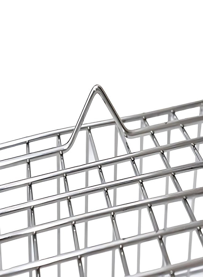 Touchcart Stainless Steel Dish Drying Rack with Drip Tray and Removable Cutlery Organizer, Compact 15x11x5 Inch Kitchen Utensil & Plate Holder for Efficient Countertop Storage - Image 2