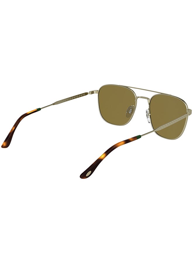 LACOSTE نظارات شمسية معدنية كاملة الإطار لاكوست L269S 5519 (710) ذهبية - Image 4