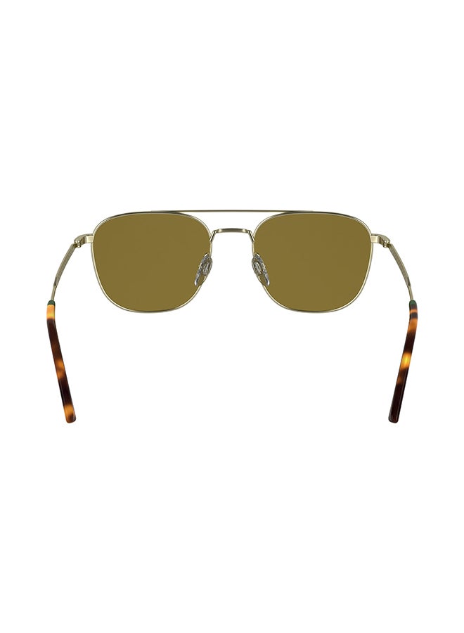 LACOSTE نظارات شمسية معدنية كاملة الإطار لاكوست L269S 5519 (710) ذهبية - Image 3