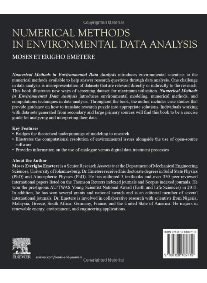 Numerical Methods in Environmental Data Analysis - Image 2
