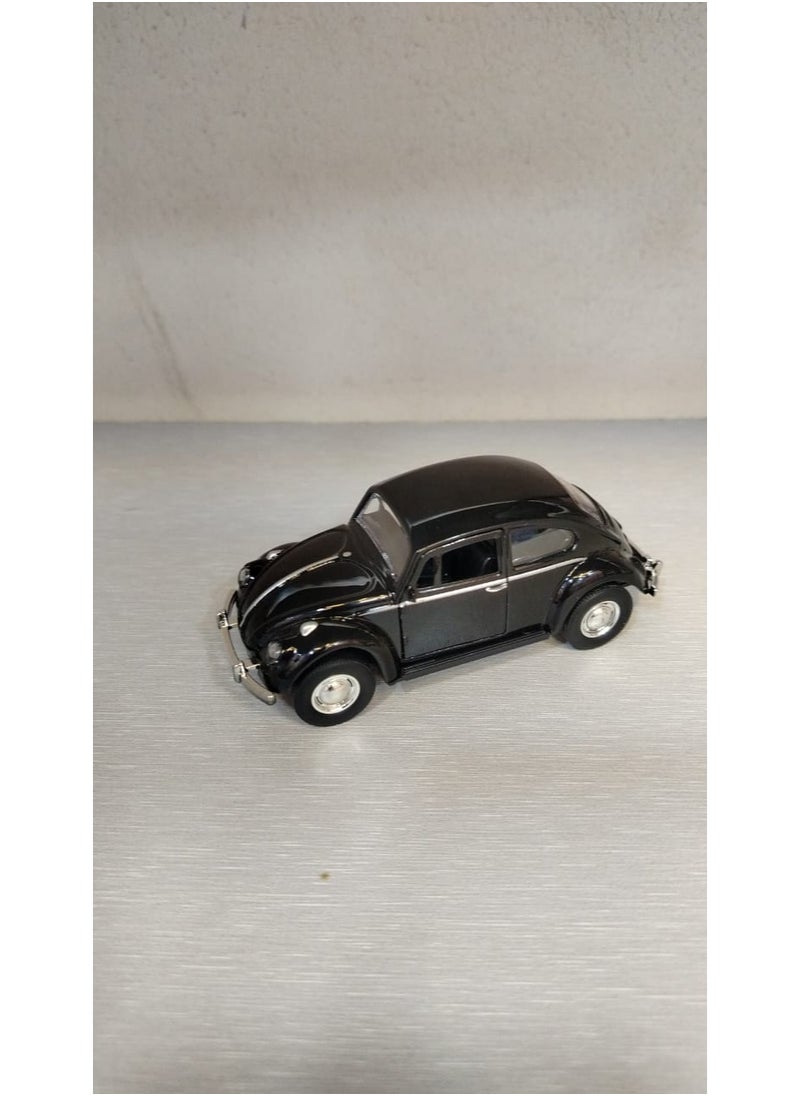 Whynot - 1967 Classic VW Beetle 1:64 Die-Cast Pull Back Toy Car with Key Chain – Multi-Color Mini Model - Image 1