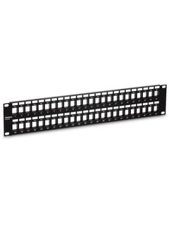 48 Port Blank Keystone 2U Hd Patch Panel Tc Kp48 2U 19” Metal Rackmount Housing Hd Keystone Network Patch Panel Recommended W Tc K25C6 And Tc K50C6 Cat6 Keystone Jacks Sold Separately