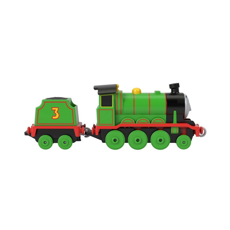 THOMAS & FRIENDS Thomas and Friends Henry Metal Locomotive Rolling Train, Includes 1 Locomotive and 1 Coal Tank, Children's Toy, Ages 3 and Above, HMC43 - Image 5