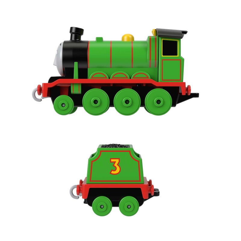 THOMAS & FRIENDS Thomas and Friends Henry Metal Locomotive Rolling Train, Includes 1 Locomotive and 1 Coal Tank, Children's Toy, Ages 3 and Above, HMC43 - Image 1
