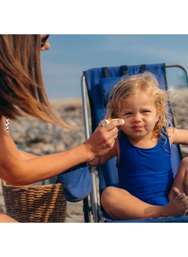 بادجير واقي شمس للأطفال من Badger Mineral بعامل حماية من الشمس 35، واقي شمس من أكسيد الزنك بحجم مناسب للسفر، 97% مكونات عضوية، آمن على الشعاب المرجانية، مقاوم للماء، 0.65 أونصة، عبوة من قطعتين - Image 4