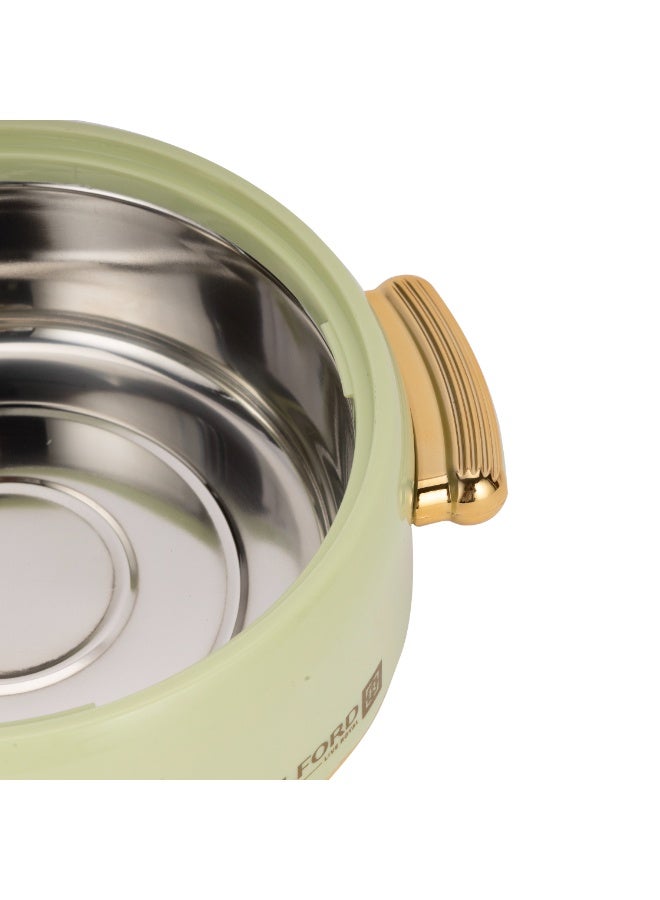 Royalford 1600ml Excelia Stainless Steel Insulated Hotpot- RF13014/ Food-Grade Hot and Fresh Casserole with Super PU Insulation Assorted Colors Assorted Colors 1600ml - Image 5