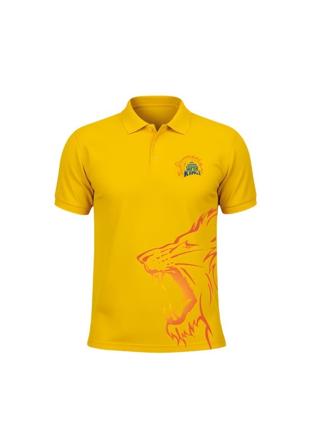 قميص تشيناي للكريكيت للرجال - تي شيرت Dhoni Dry-Fit للرجال - مثالي لمحبي تشيناي للكريكيت - Image 2