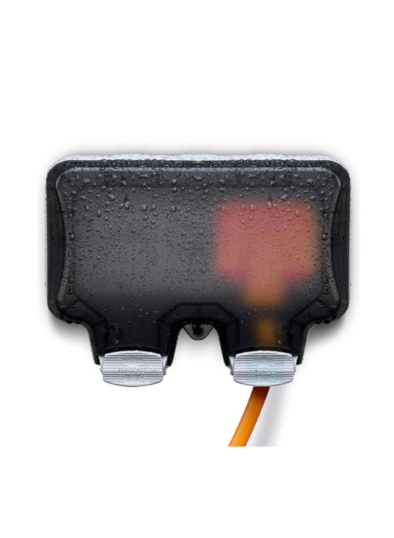 Next Life Waterproof Outdoor Socket rainproof Wall Electrical Outlet IP66 Switched Socket Cover 13A Outdoor Wall Weatherproof Plug Socket Box - Image 2