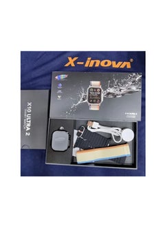 Generic X10 ultra 2 INOVA smart watch is the best sports watch with multiple features Black color Water resistant  - Image 2