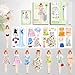 Daniel Axel Magnetic Princess Dress Up Paper Doll Pretend Play Toys Magnet People Clothes Puzzles Game for 3 Year Old Girls ToddlerPreschool Learning Created Imagine Set Birthday Gift - Image 3
