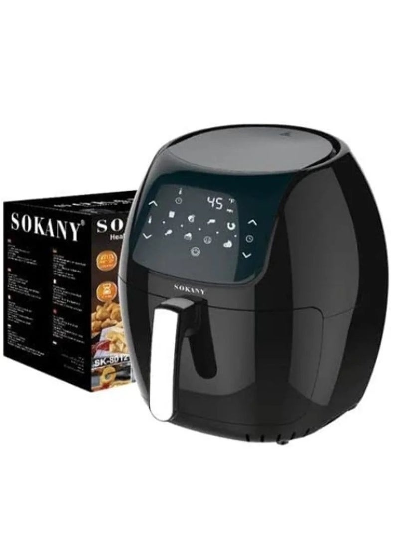 سوكاني قلاية هوائية صحية سوكاني بشاشة لمس ديجيتال  رقمية - 7.7 لتر SK-8012 - Image 5