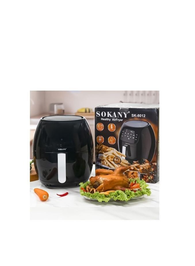 سوكاني قلاية هوائية صحية سوكاني بشاشة لمس ديجيتال  رقمية - 7.7 لتر SK-8012 - Image 4