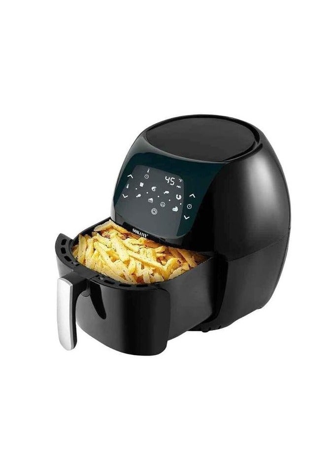 سوكاني قلاية هوائية صحية سوكاني بشاشة لمس ديجيتال  رقمية - 7.7 لتر SK-8012 - Image 2