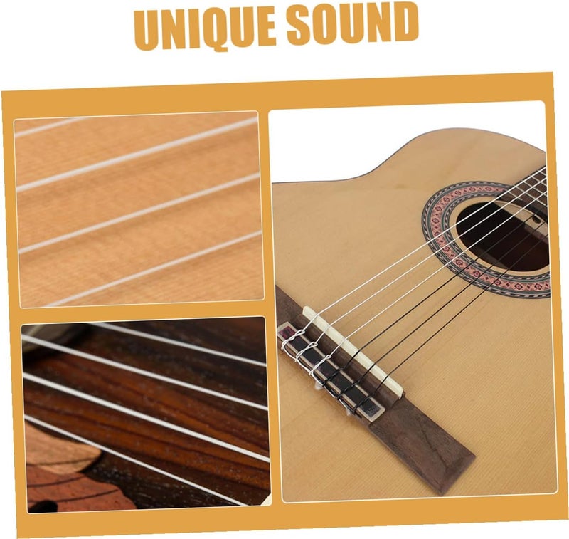 8pcs Nylon Ukulele Strings Set for Soprano Easy Installation Replacement Accessory for Various Ukulele Models for Beginners Experienced Players - Image 3