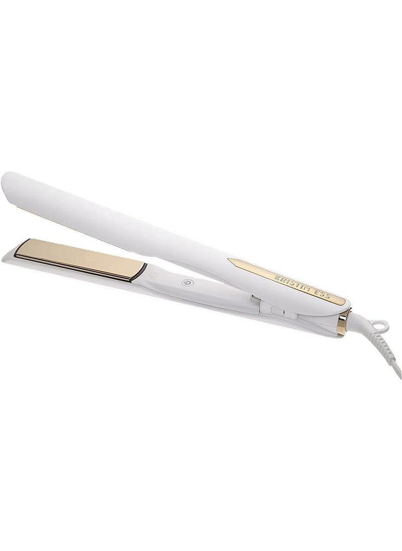 Kristin Ess Kristin Ess 3inOne Professional Titanium Hair Straightener Curler and Beach Waver Combo for Women with Curly Frizzy  Thick Hair  1 14 Inch Dual Voltage Flat Iron  Travel Cap  440 Degree Heat 