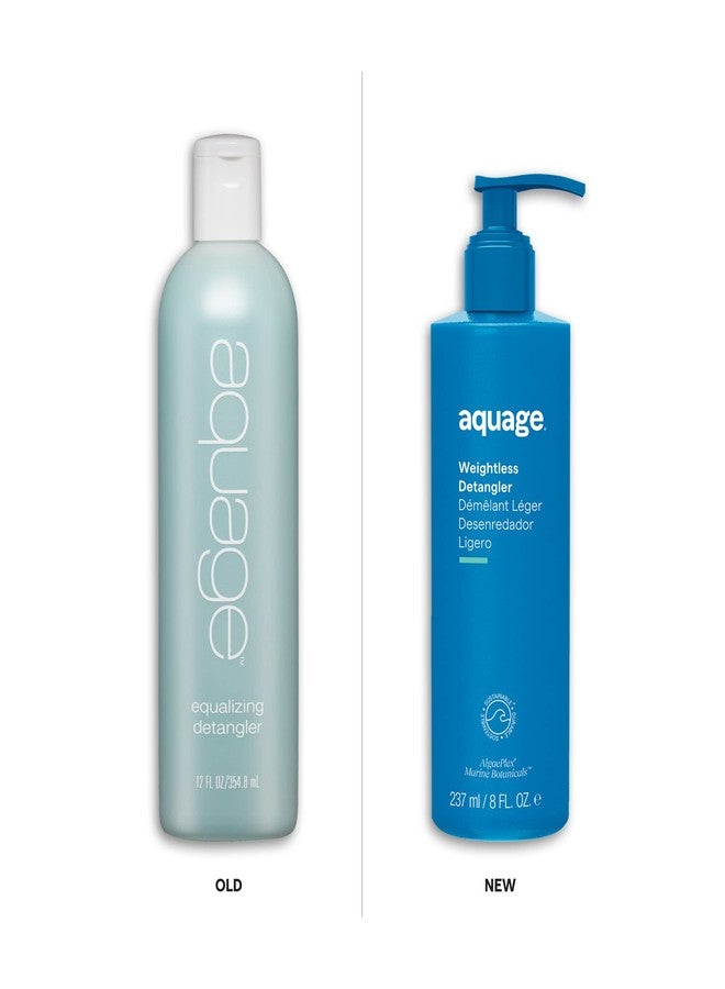 AQUAGE Weightless Detangler, Ultra-Light Conditioner, Hydrates and Restores Moisture Without Weighing Hair Down, Eliminates Tangles, 8 oz - Image 2