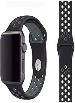 Generic Rubber strap watchband for apple watch iwatch band 42mm silicone wristband for apple watch sport edition nike holes 