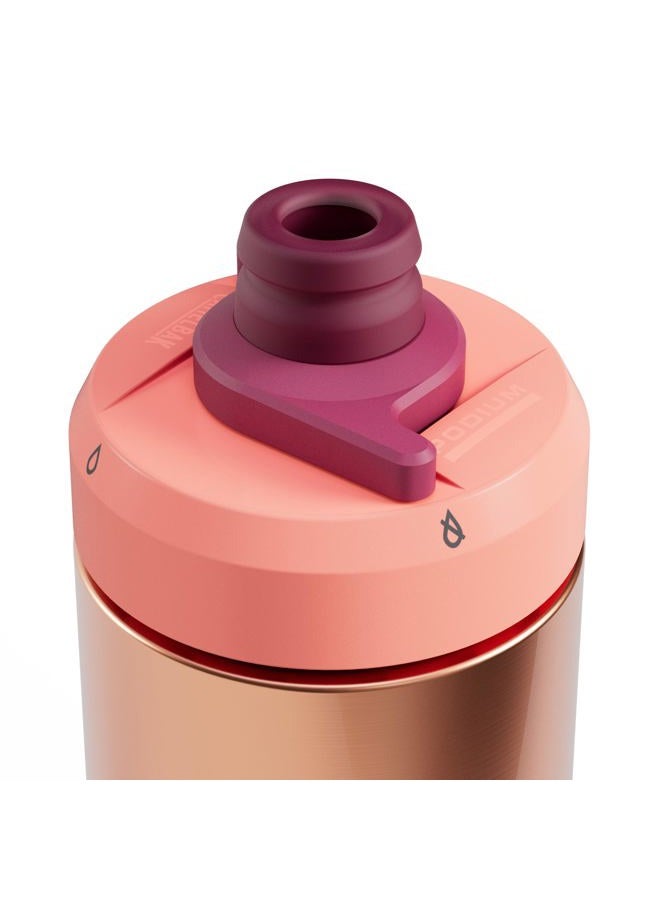 CAMELBAK Podium Steel Insulated Bike Water Bottle Mercury Blush, 22oz - Image 4
