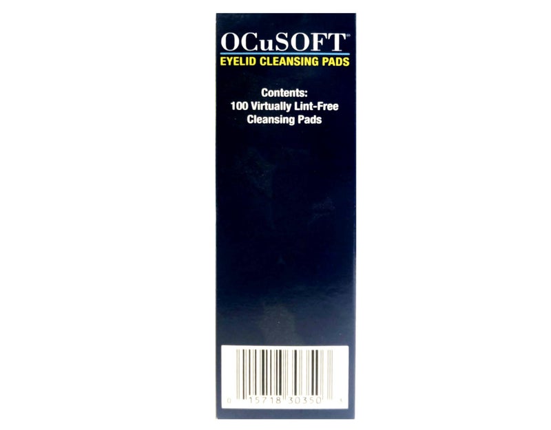 OCuSOFT Dry Replacement Pads for Eyelid Cleansing, 100 Count â€“ For Use with OCuSOFT Lid Scrub Cleanser (Sold Separately) - Image 4