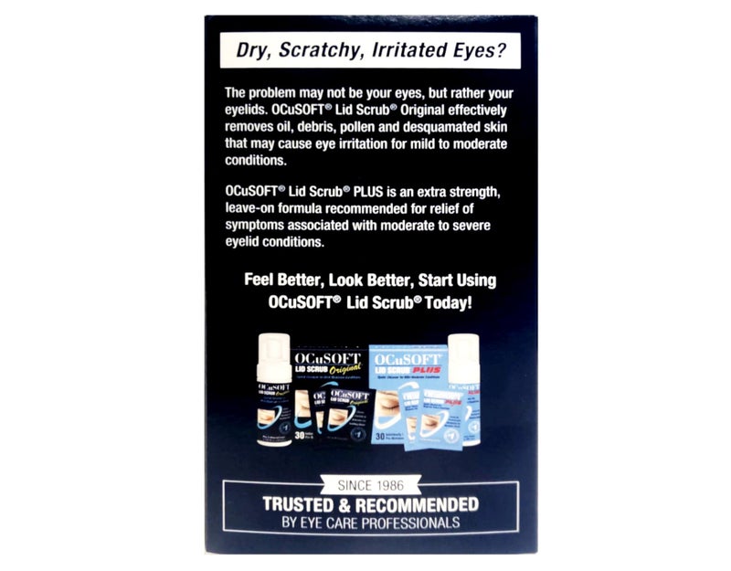 OCuSOFT Dry Replacement Pads for Eyelid Cleansing, 100 Count â€“ For Use with OCuSOFT Lid Scrub Cleanser (Sold Separately) - Image 2