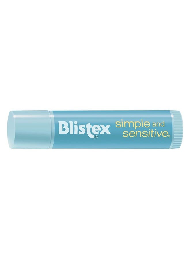 Blistex Simple & Sensitive Lip Moisturizer 0.15 oz (Pack of 5) - Image 3