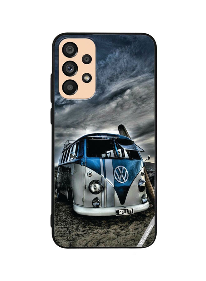 VR CREATIVE Protective Case Cover For Samsung Galaxy A23 Mini Bus Design Multicolour - Image 1