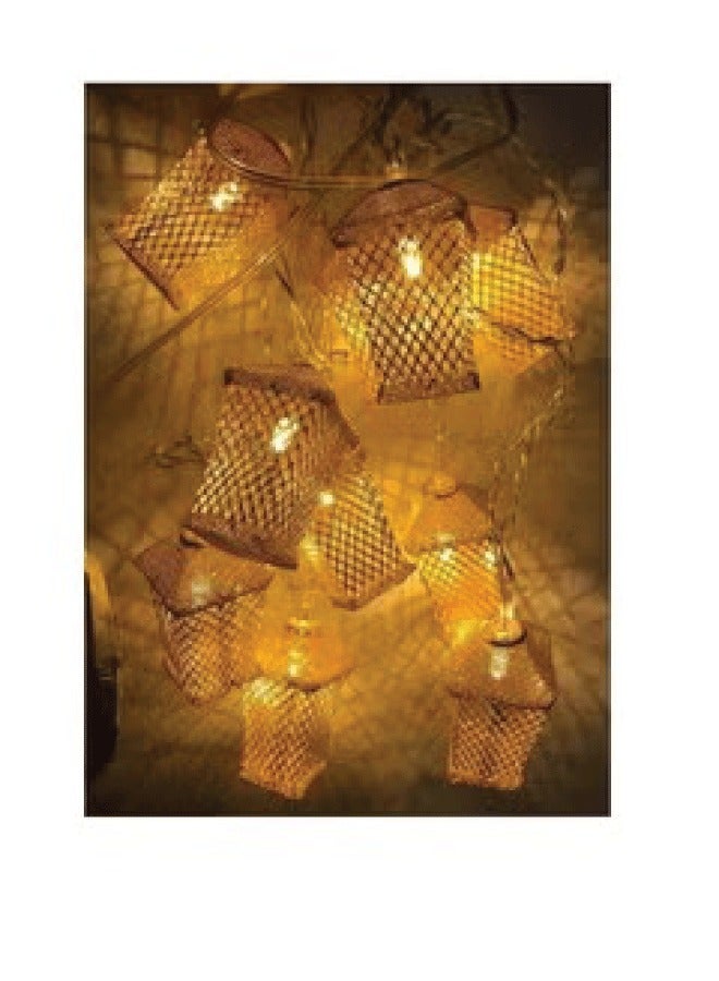 LED light branch rope, Ramadan decoration, copper lanterns, LED lighting - Image 2