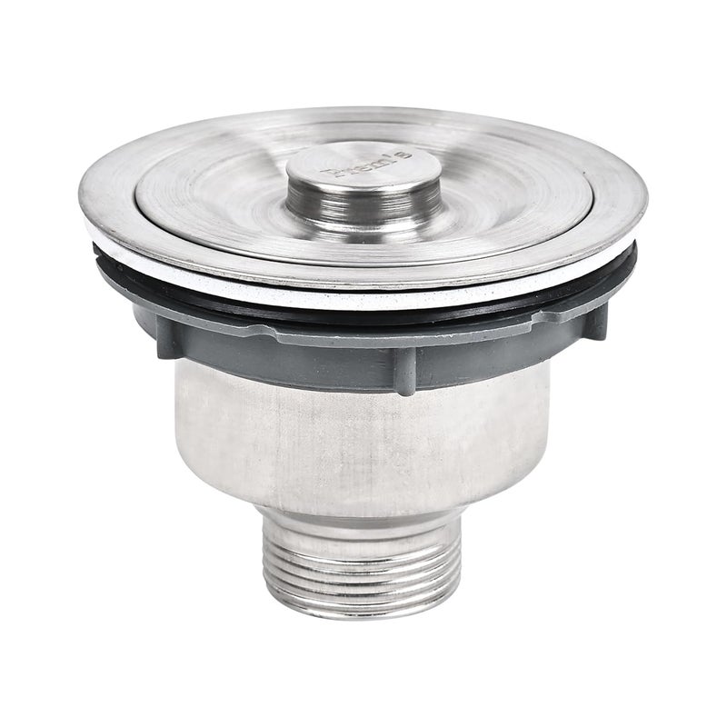 Prem's Prems Stainless Steel Kitchen Sink Drain Waste Coupling or Waste Jali Used in Kitchen Sink 304 Grade Stainless Steel Material with Under Basket 4 INCH Made in India Size 4 INCH - Image 1