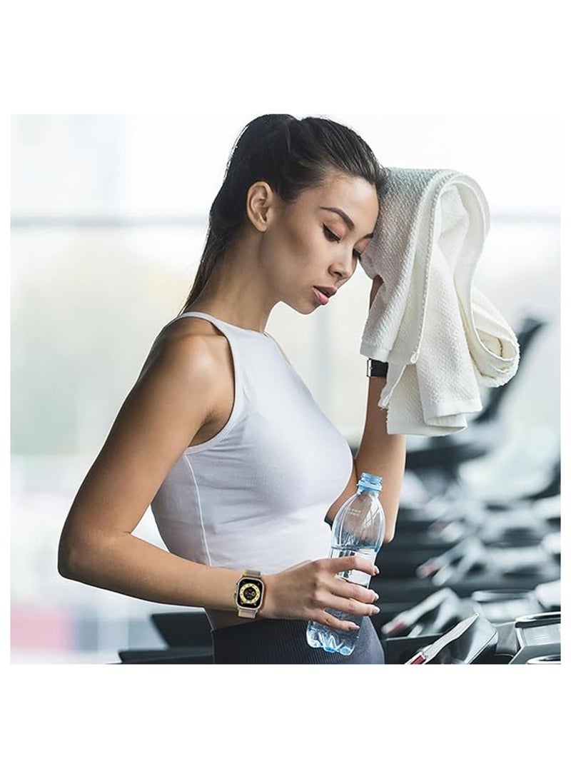 Soft Nylon Sport Bands Compatible with Apple Watch Ultra Strap 49mm (Watch Not Included) | Nylon Breathable Quick Release Watch Strap Accessories for Apple Watch Ultra Strap 49mm