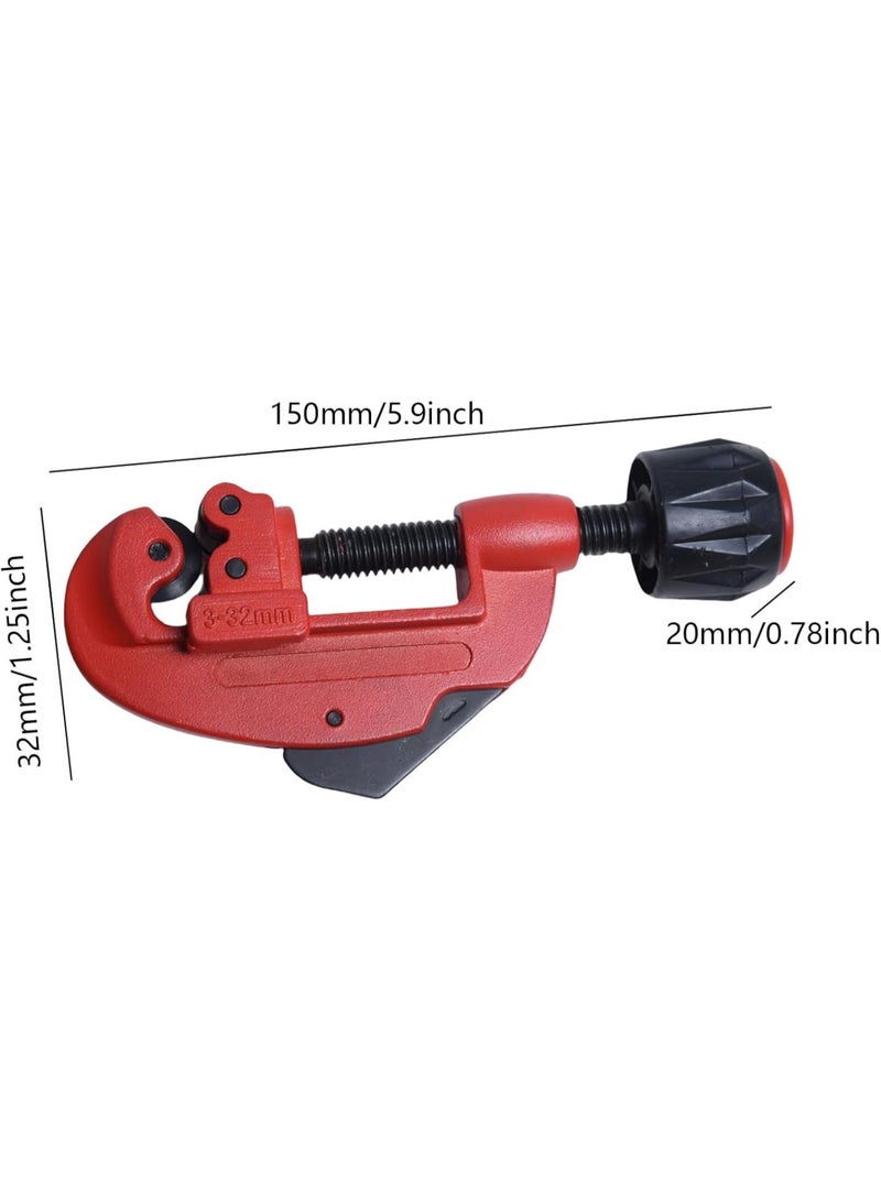 GGOOT Hardware Tool Pipe Cutter for Copper Brass Aluminium Copper Brass Aluminium Piping Tube Cutting 3-32mm - Image 3